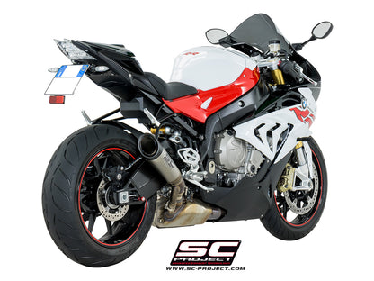 BMW S 1000 RR (2017 - 2018) S1 Muffler, Titanium, with Carbon fibre end cap
