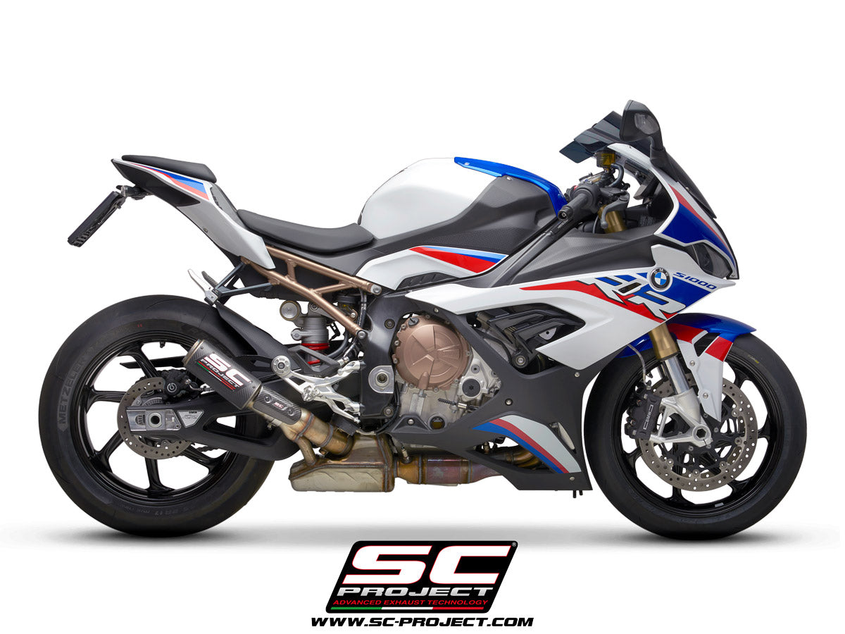 BMW S 1000 RR (2019 - 2020) CR-T Muffler, with Titanium mesh on exit muffler