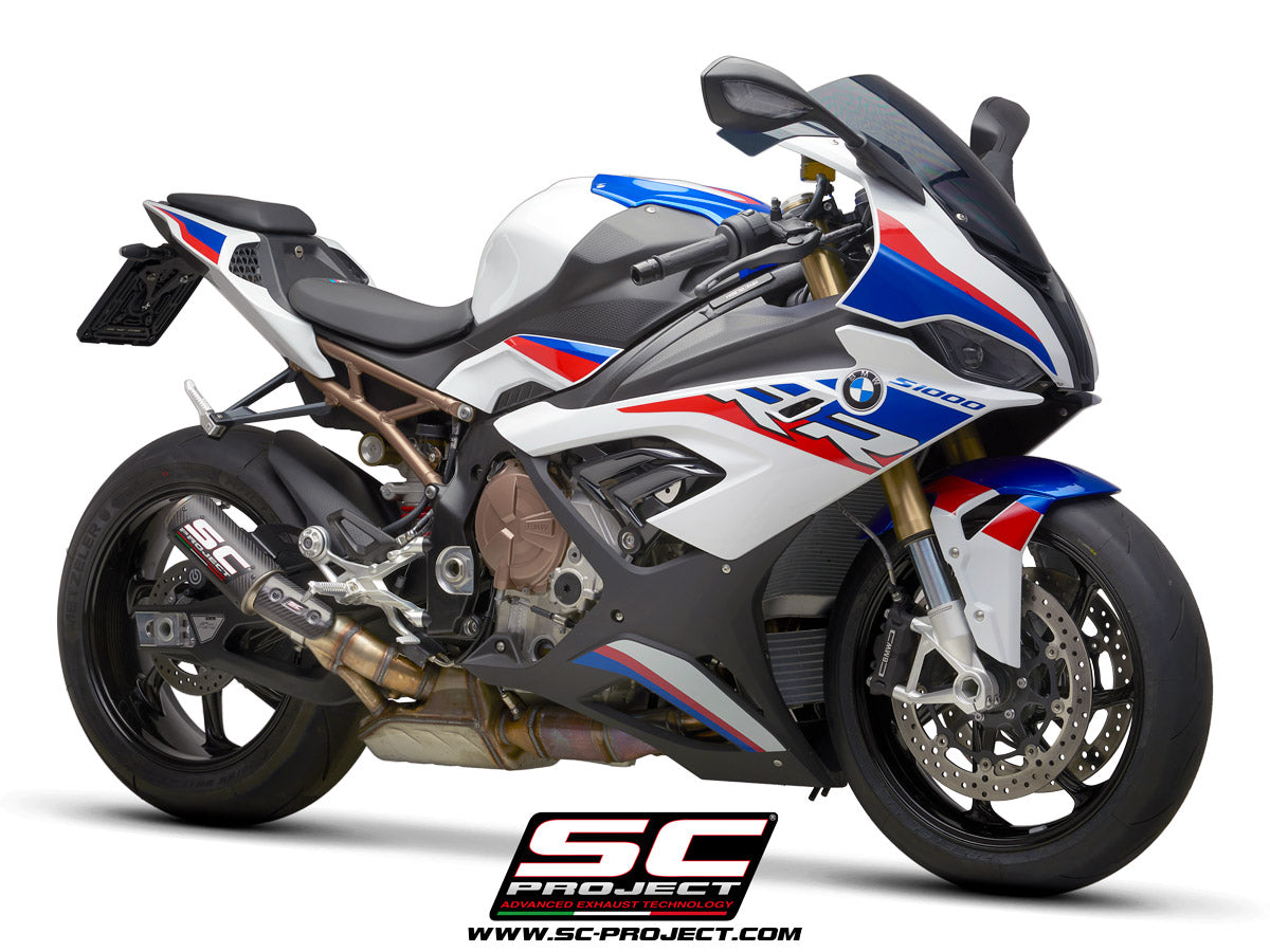 BMW S 1000 RR (2019 - 2020) CR-T Muffler, with Titanium mesh on exit muffler