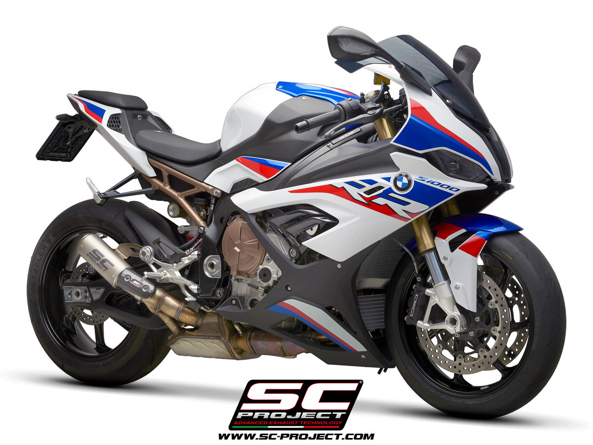 BMW S 1000 RR (2019 - 2020) CR-T Muffler, with Titanium mesh on exit muffler