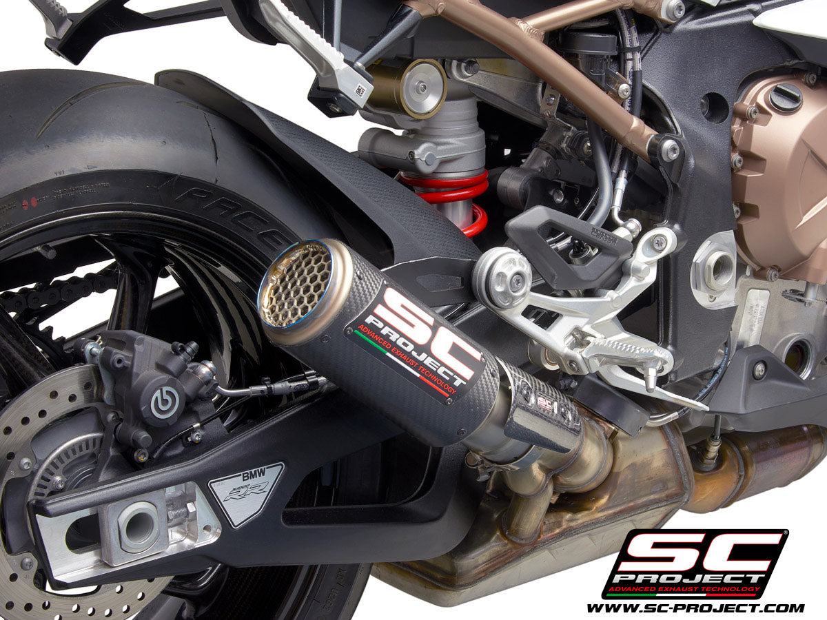 BMW S 1000 RR (2021-2022) - EURO 5 CR-T Muffler, with Titanium mesh on exit muffler