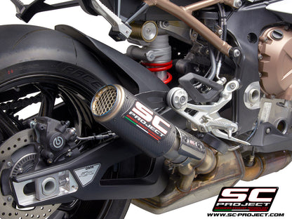 BMW S 1000 RR (2021-2022) - EURO 5 CR-T Muffler, with Titanium mesh on exit muffler