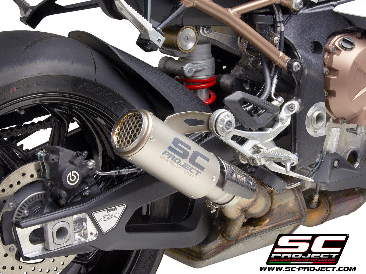 BMW S 1000 RR (2021-2022) - EURO 5 CR-T Muffler, with Titanium mesh on exit muffler