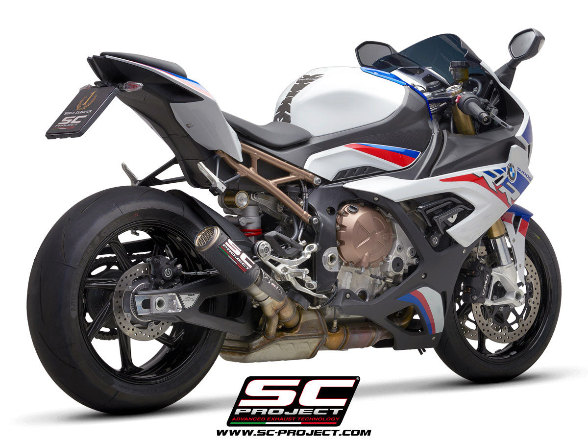 BMW S 1000 RR (2021-2022) - EURO 5 CR-T Muffler, with Titanium mesh on exit muffler