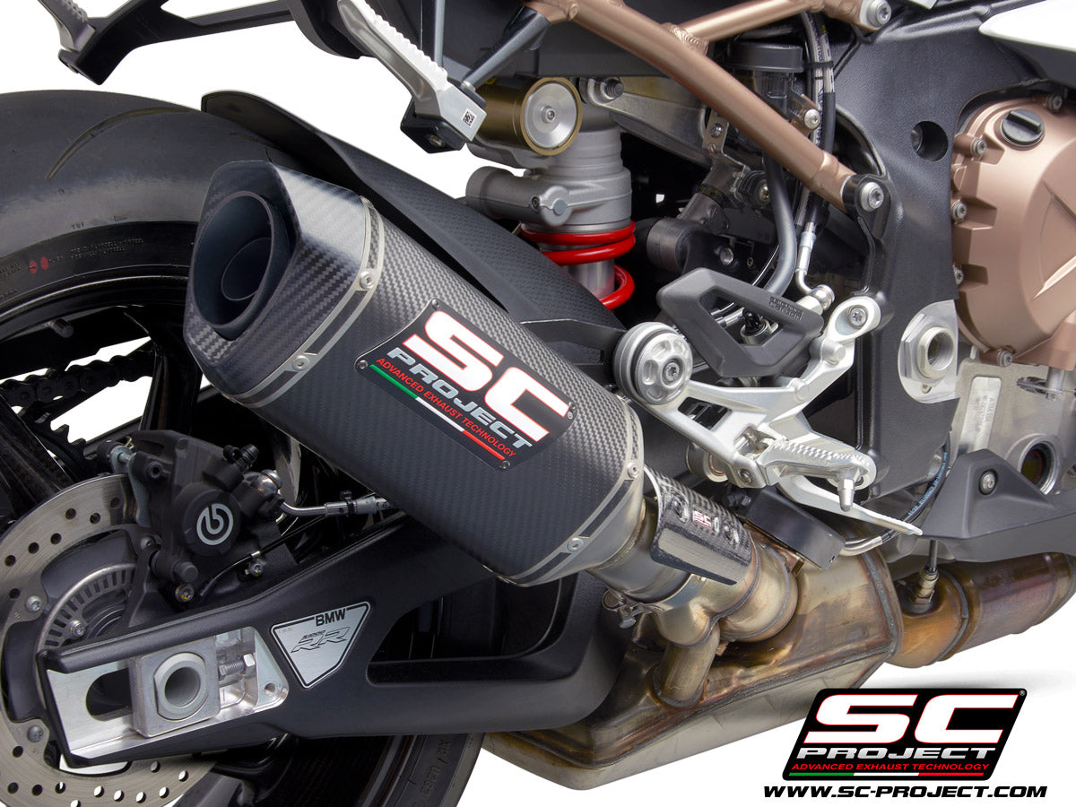BMW S 1000 RR (2021-2022) - EURO 5 SC1-S Muffler, with Carbon fibre end cap