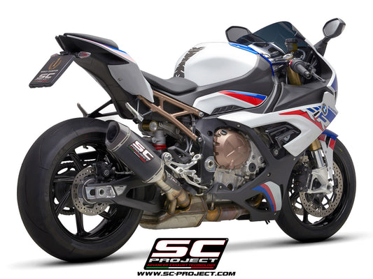 BMW S 1000 RR (2021-2022) - EURO 5 SC1-S Muffler, with Carbon fibre end cap