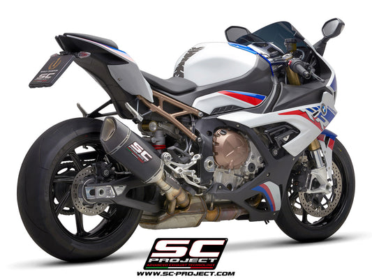 BMW S 1000 RR (2021-2022) - EURO 5 SC1-R Muffler, with carbon fibre end cap