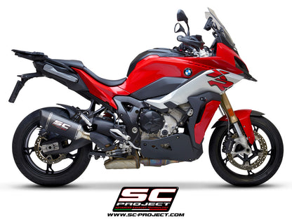 BMW S 1000 XR (2020-2023) SC1-R Muffler, Carbon fibre, with Carbon fibre end cap