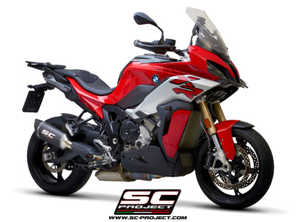 BMW S 1000 XR (2020-2023) SC1-R Muffler, Carbon fibre, with Carbon fibre end cap