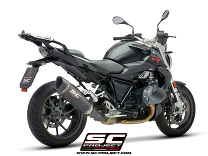 BMW R 1250 R (2021 - 2025) - RS SC1-R Muffler, Carbon fibre, with Carbon fibre end cap