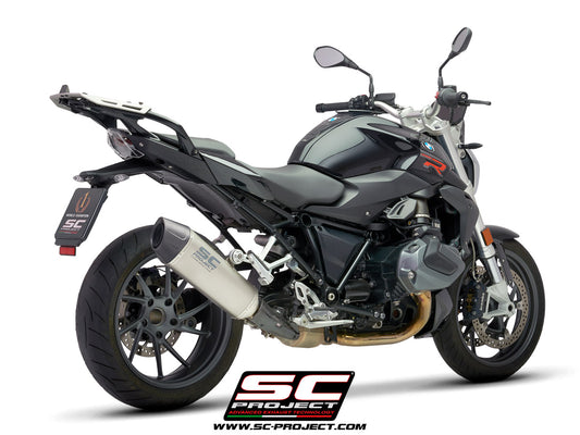 BMW R 1250 R (2021 - 2025) - RS X-Plorer II Muffler with Carbon fibre end cap