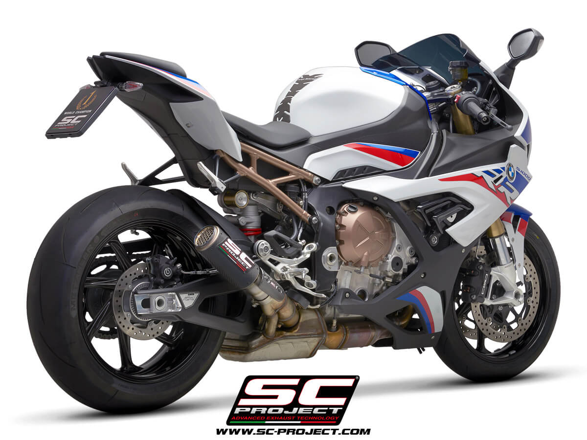 BMW S 1000 RR (2021-2022) - CR-T Muffler, with Titanium mesh on exit muffler - Racing