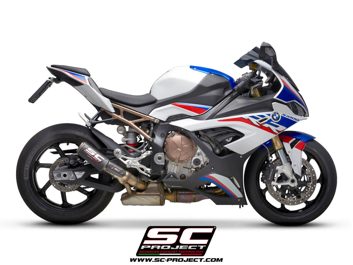 BMW S 1000 RR (2021-2022) - CR-T Muffler, with Titanium mesh on exit muffler - Racing