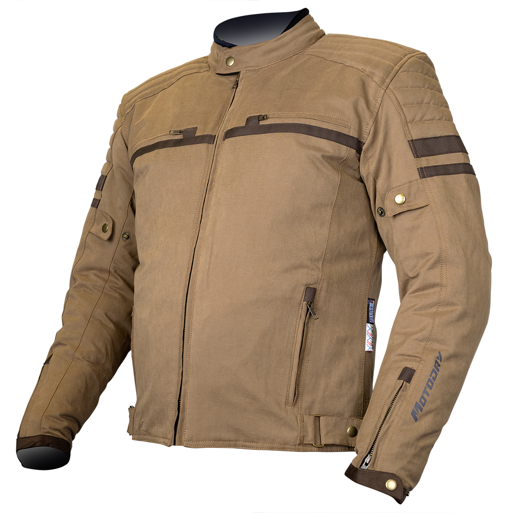 MotoDry Clubman Eco Vint/Brown Jacket