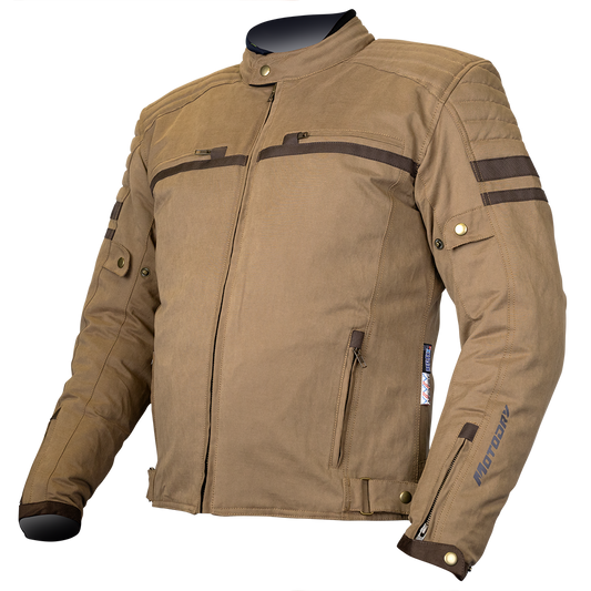 MotoDry Clubman Eco Vint/Brown Jacket