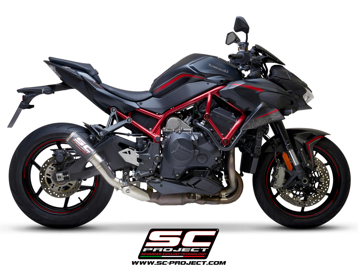 KAWASAKI Z H2 (2020-2024) CR-T Muffler, with Titanium end cap