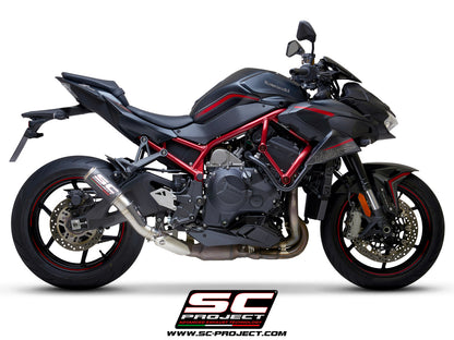 KAWASAKI Z H2 (2020-2024) CR-T Muffler, with Titanium end cap