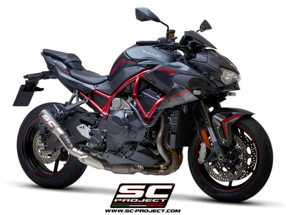 KAWASAKI Z H2 (2020-2024) CR-T Muffler, with Titanium end cap