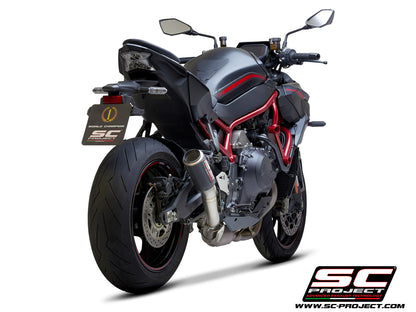 KAWASAKI Z H2 (2020-2024) CR-T Muffler, with Titanium end cap