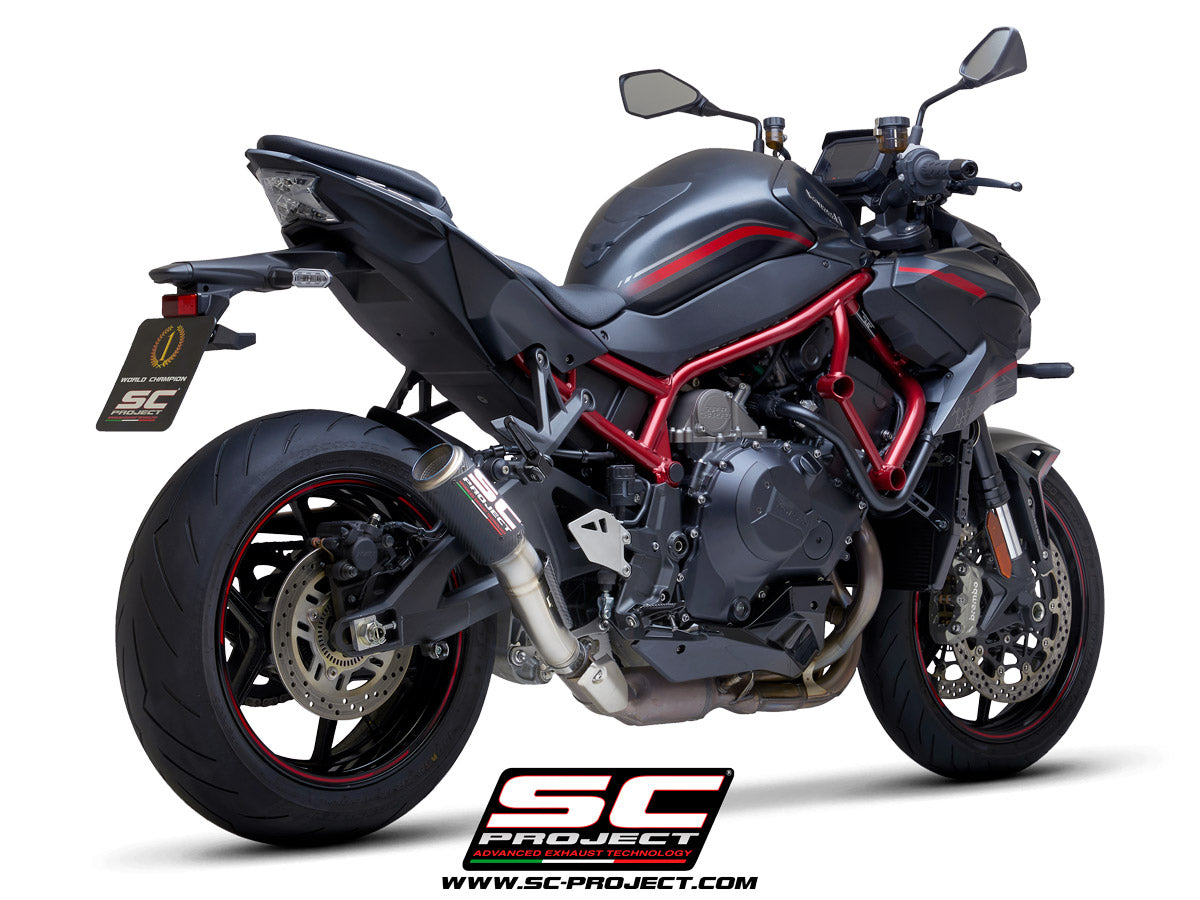 KAWASAKI Z H2 (2020-2024) CR-T Muffler, with Titanium end cap
