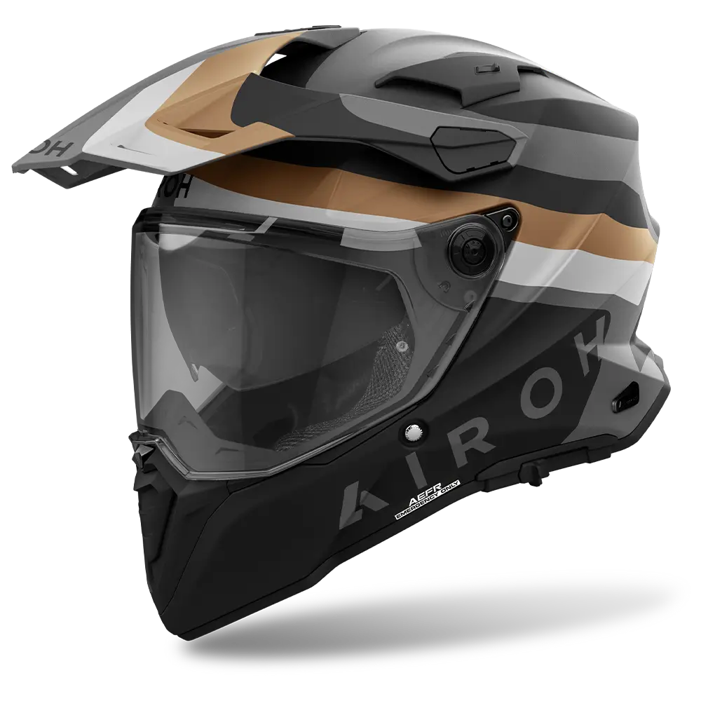 AIROH COMMANDER 2 DOOM GOLD MATT