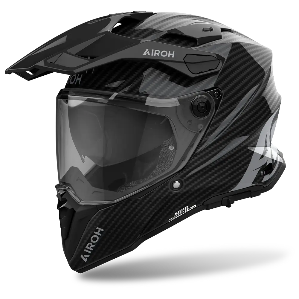 AIROH COMMANDER 2 FULL CARBON GLOSS