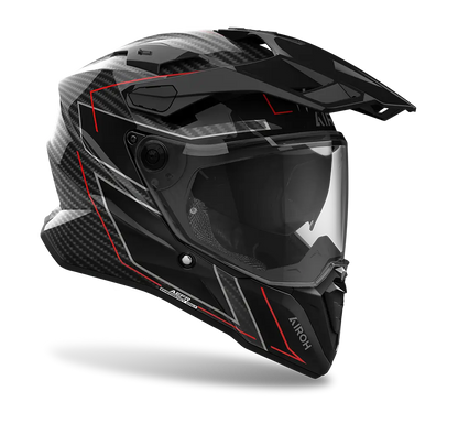 AIROH COMMANDER 2 CARBON STYLISH GLOSS