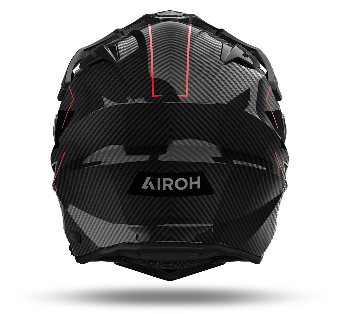 AIROH COMMANDER 2 CARBON STYLISH GLOSS
