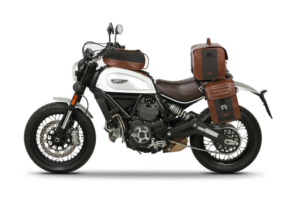 SHAD SR Retro Side Bag Fitting - Ducati Scrambler 800 Icon