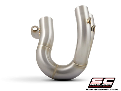 DUCATI HYPERMOTARD 950 - SP (2019 - 2020) De-cat link pipe compatible with original, S1, SC1-M, S1-Carbon, SC1-R Mufflers (mufflers not included)