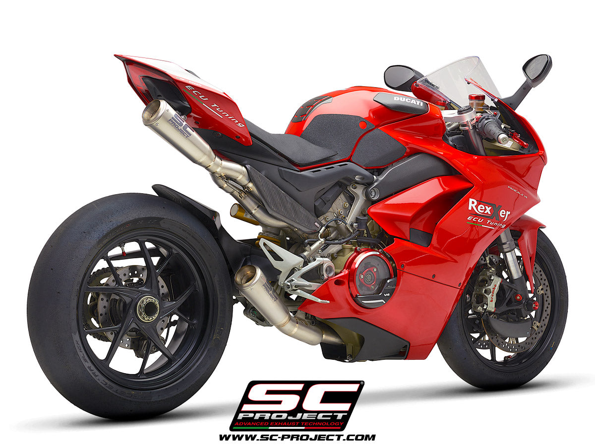 DUCATI PANIGALE V4 - V4 S 2019-2020 - FULL EXHAUST SYSTEM 4-2