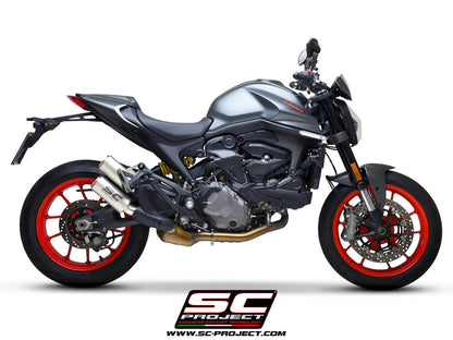 Ducati MONSTER 937 (2021 - 2025) Twin CR-T dual muffler