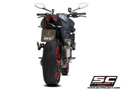 Ducati MONSTER 937 (2021 - 2025) Twin CR-T dual muffler