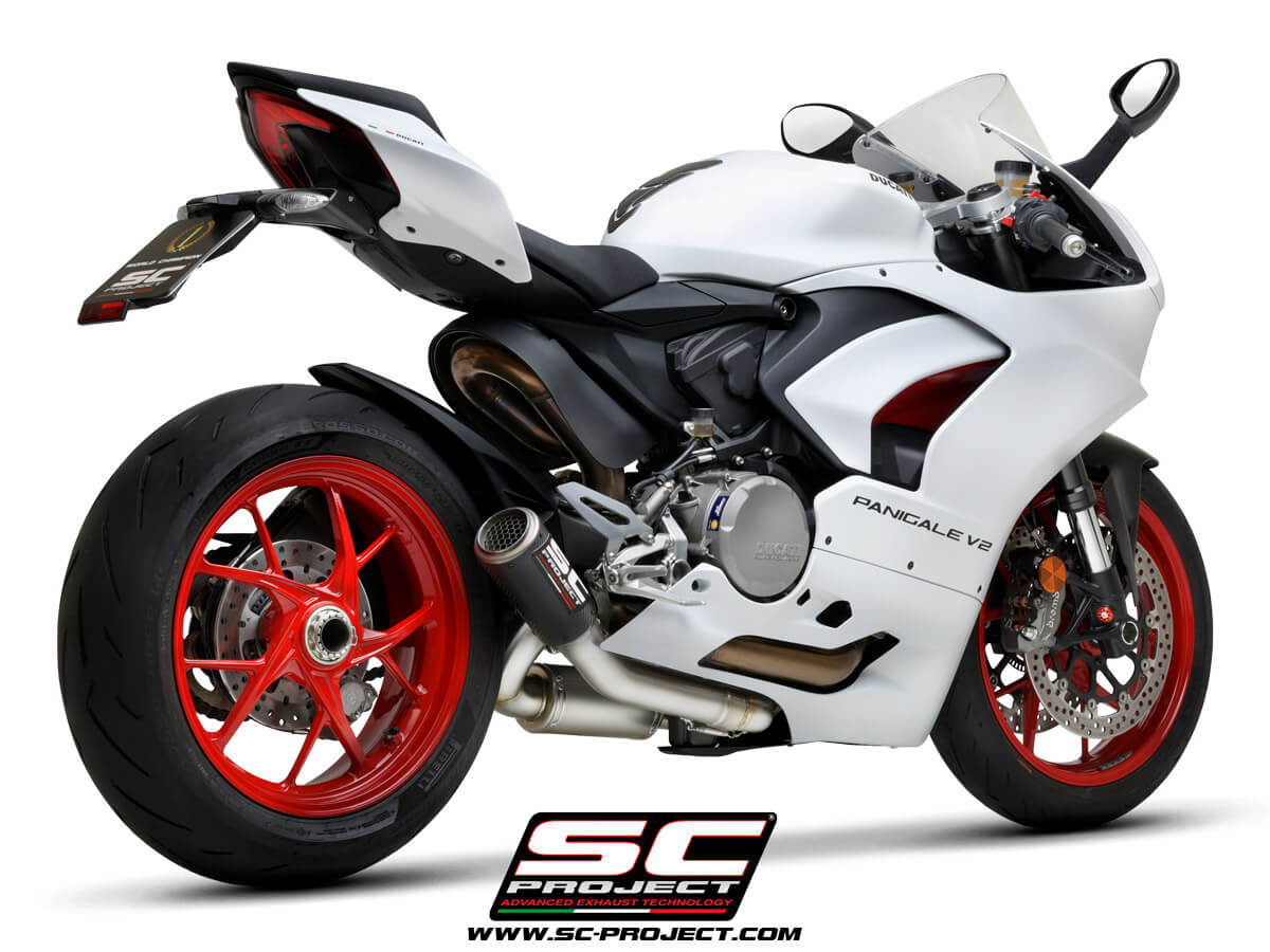 DUCATI PANIGALE V2 (2020-2024) Half-system 2-1, with CR-T M2 Muffler