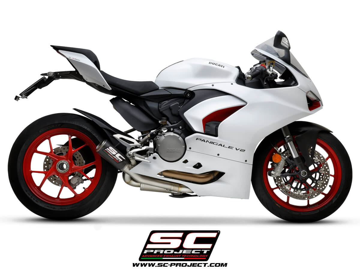 DUCATI PANIGALE V2 (2020-2024) Half-system 2-1, with CR-T M2 Muffler