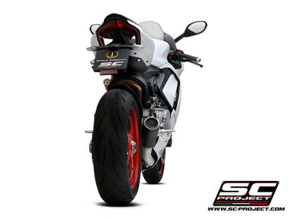 DUCATI PANIGALE V2 (2020-2024) Half-system 2-1, with CR-T M2 Muffler
