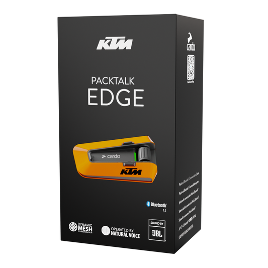 Cardo Packtalk Edge KTM Edition Single
