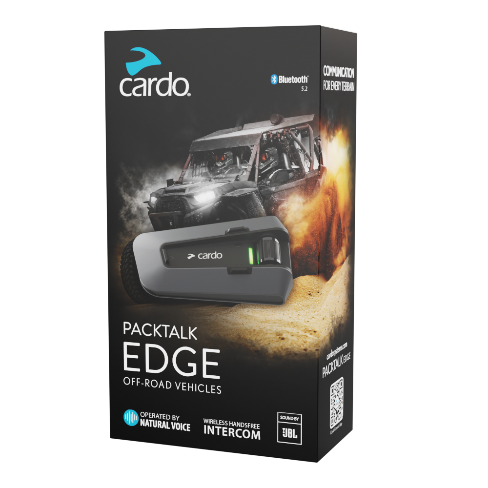 Cardo Packtalk Edge ORV Single