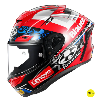 F17 GP MIPS MICHELE PIRRO Kabuto Helmet