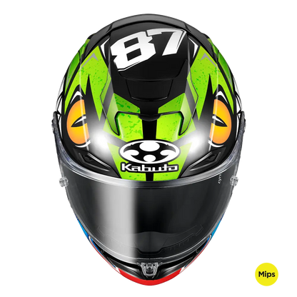 LIMITED EDITION: F17 GP MIPS REMY GARDNER Kabuto Helmet