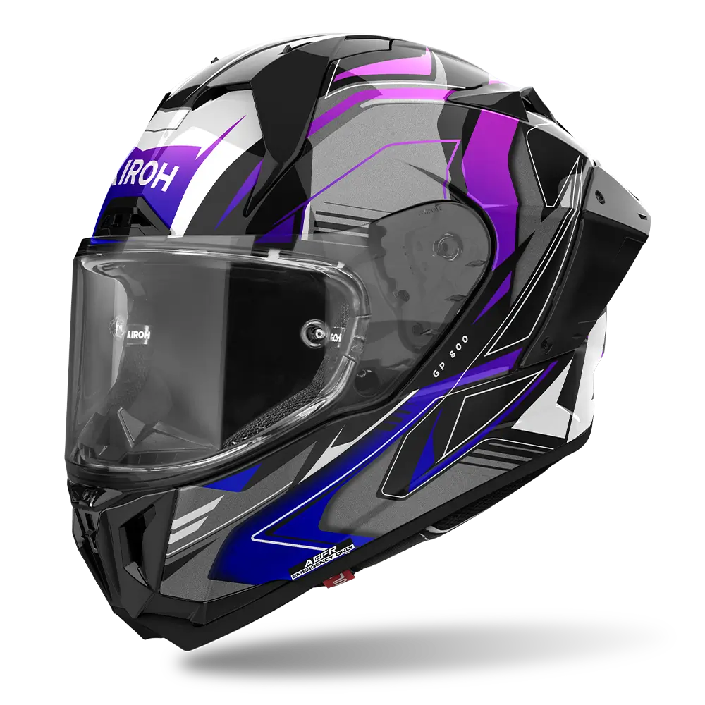 AIROH GP800 MUST BLUE GLOSS