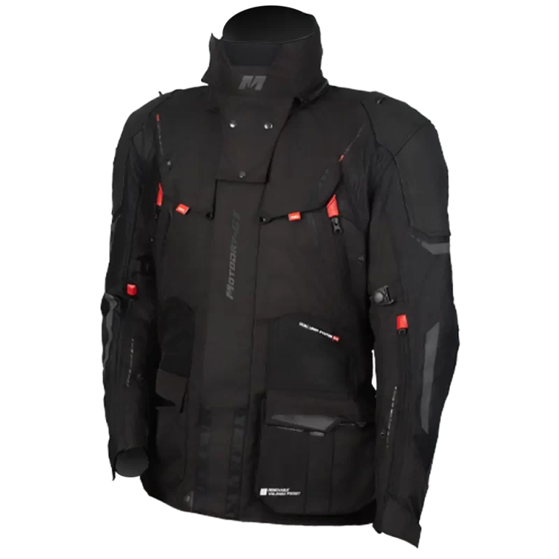 MotoDry GT Black Adventure/Touring Jacket