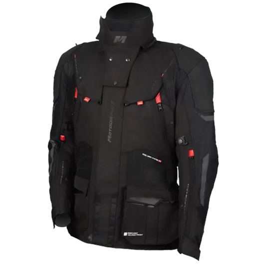 MotoDry GT Black Adventure/Touring Jacket