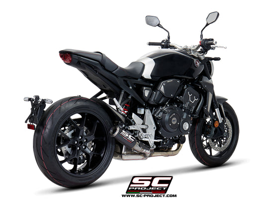 HONDA CB1000R Neo Sport Cafe (2018 - 2020) CR-T Muffler, titanium, with full titanium link pipe