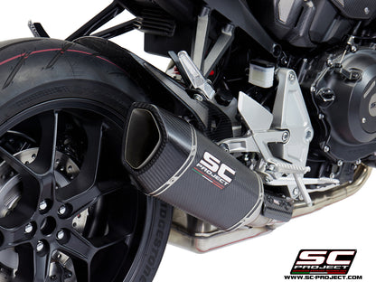 HONDA CB1000R Neo Sport Cafe (2018 - 2020) SC1-R Muffler, with carbon fibre end cap