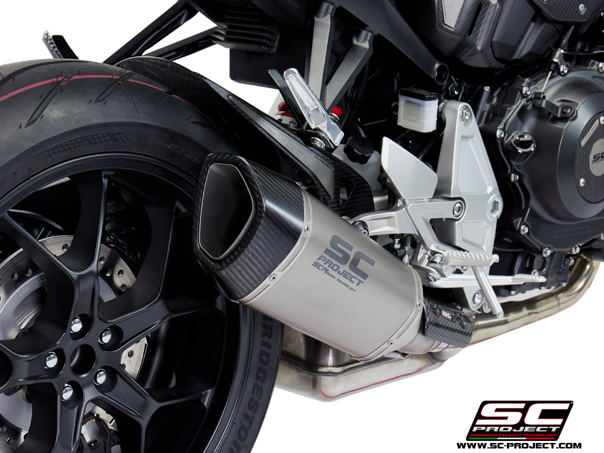 HONDA CB1000R Neo Sport Cafe (2018 - 2020) SC1-R Muffler, with carbon fibre end cap