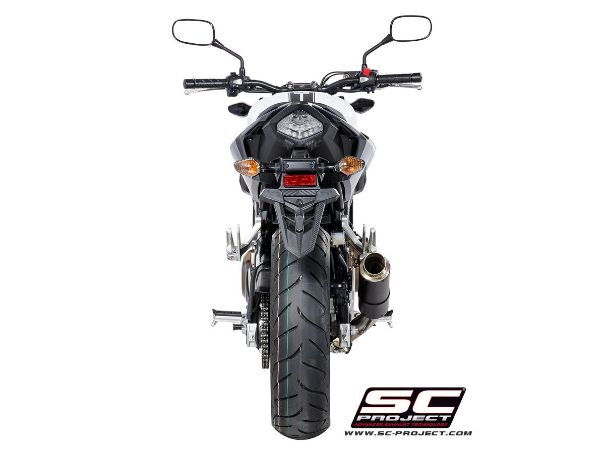 HONDA CB500 (2017 - 2018) - X - F GP-M2 Muffler, with CNC machined exit pipe