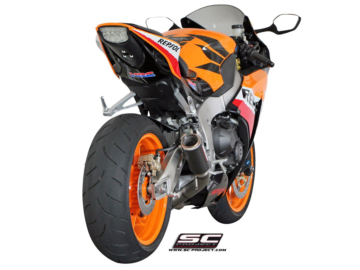 HONDA CBR1000RR (2008 - 2013) CR-T Muffler, with full titanium link pipe