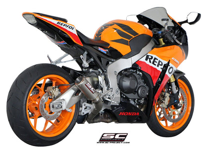 HONDA CBR1000RR (2008 - 2013) CR-T Muffler, with full titanium link pipe