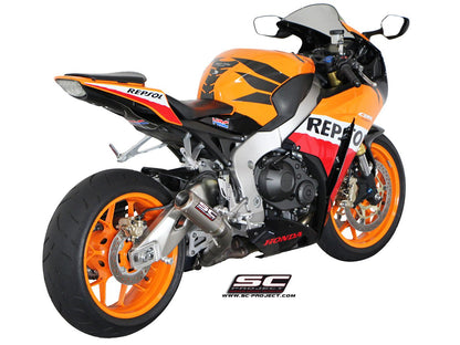 HONDA CBR1000RR (2008 - 2013) CR-T Muffler, with full titanium link pipe
